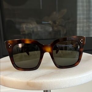 Celine Chic Tortoise Shell Sunglasses